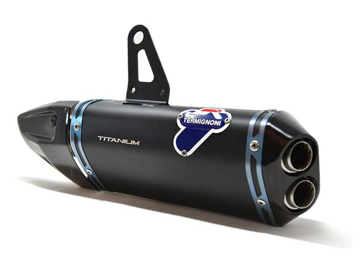 D19909440INA Termignoni Black Titanium Silencers Ducati Streetfighter V4
