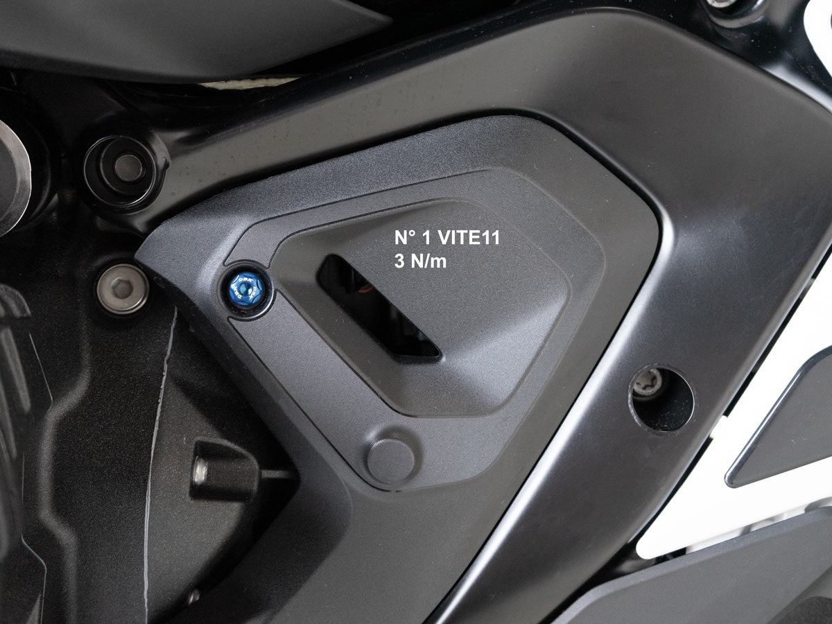 KVT66 BMW R1300GS Rear Side Panel Bolt Kit