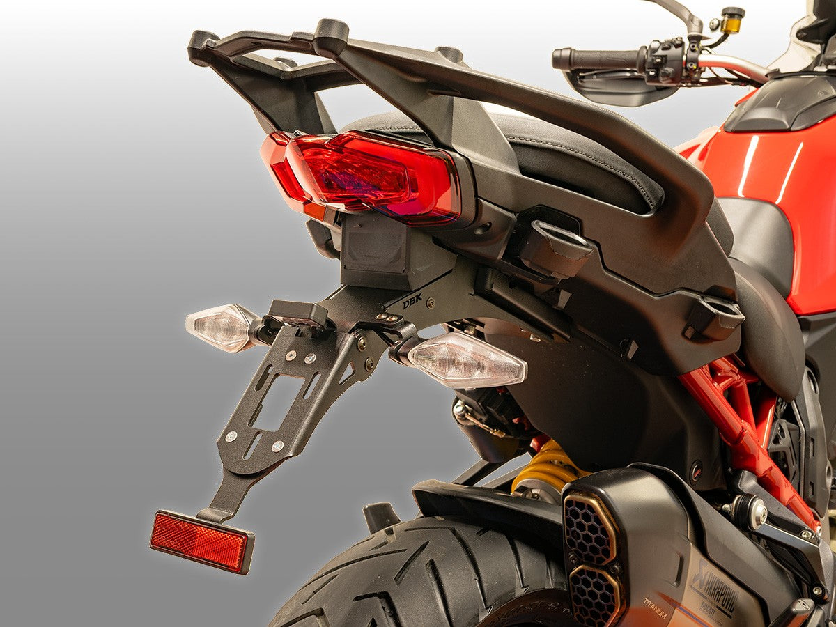 Ducati Multistrada V4 2025 Adjustable License Plate Holder