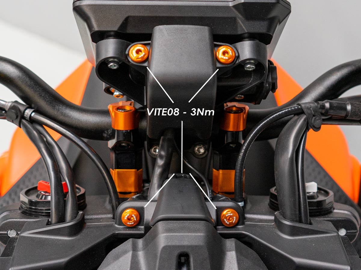 KTM 990 Duke Windscreen And Headlight Screws Kit