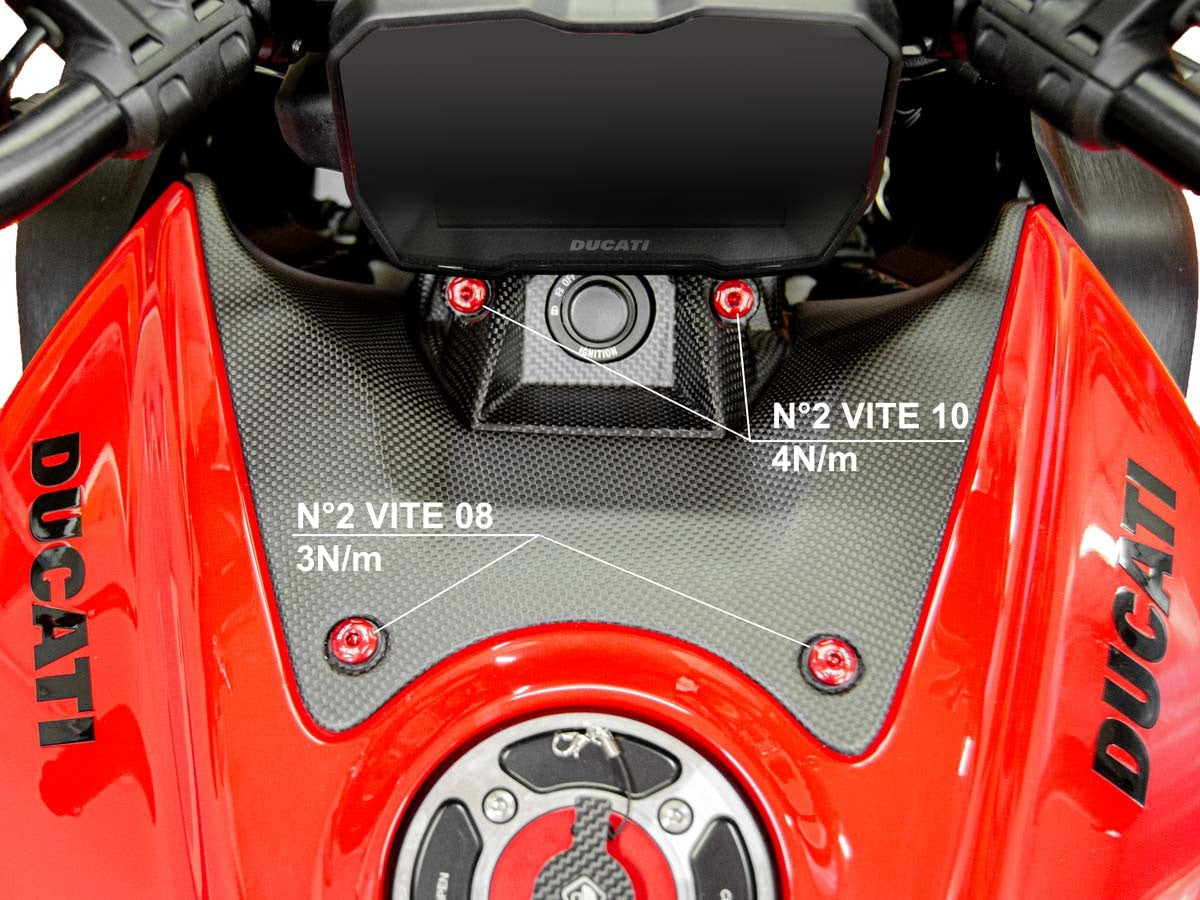 KVT48 Diavel V4 Key Cover Screw Kit