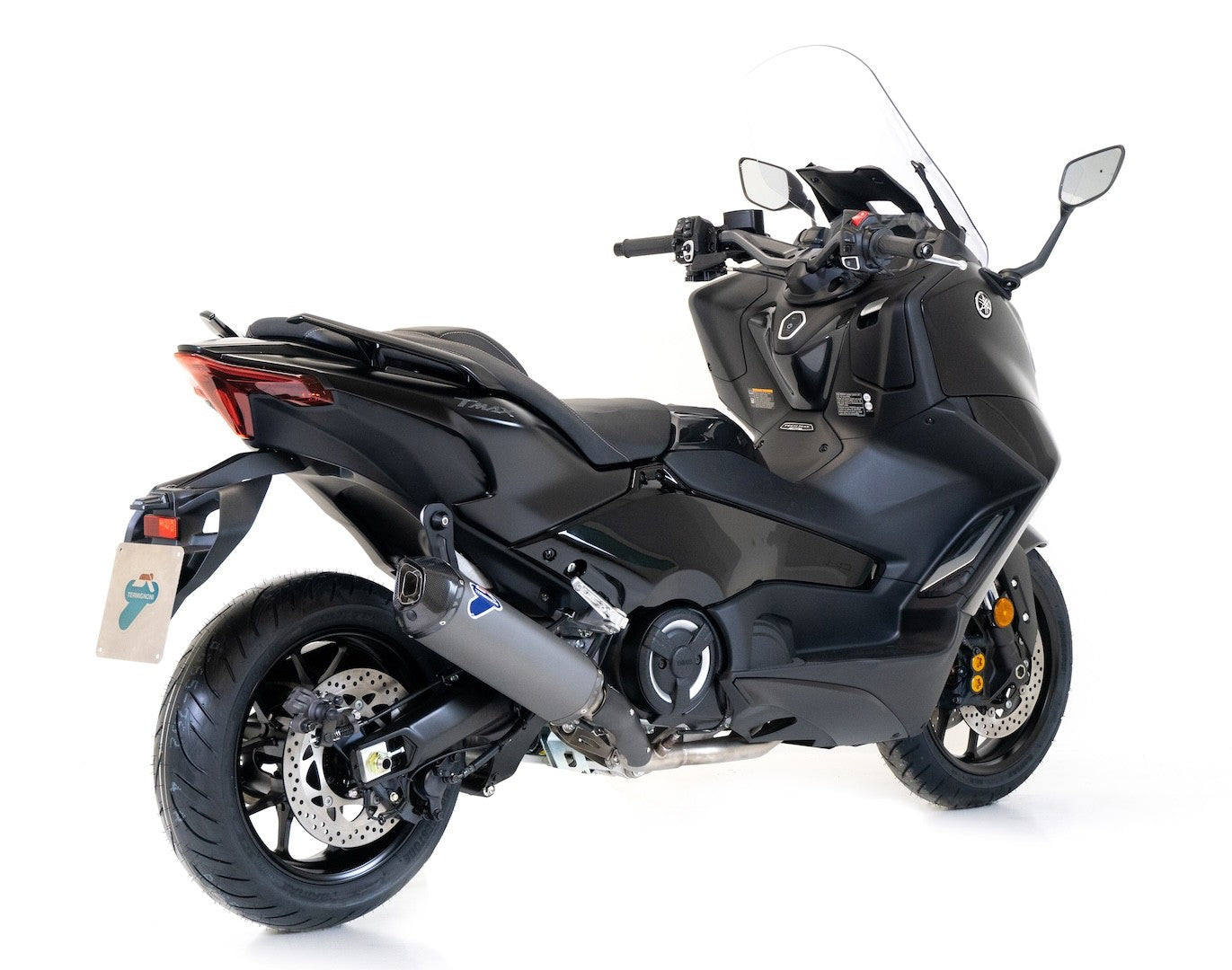 Y12609400IGC Termignoni Full Exhaust Titanium Grey Yamaha T-Max