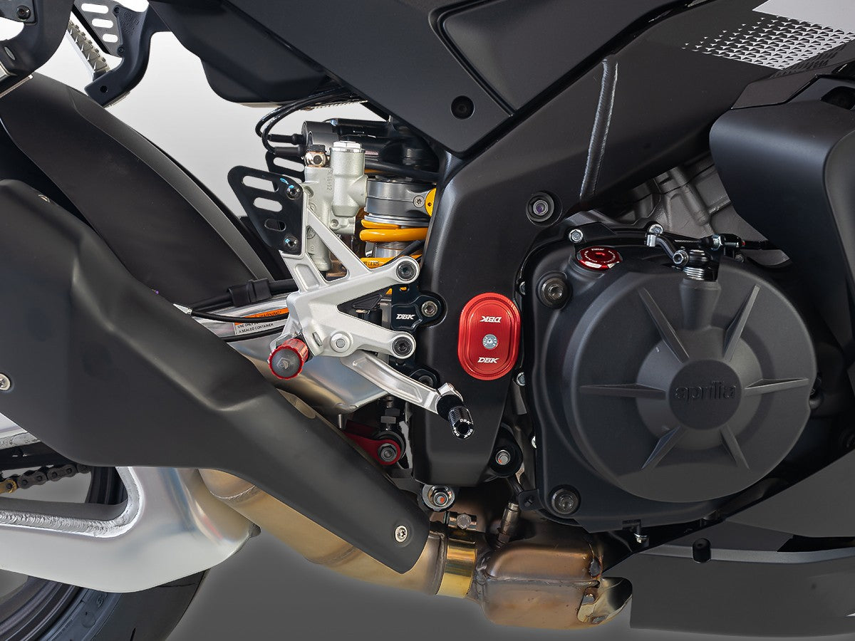 Aprilia RSV4 OEM Footrest Rearset Plates