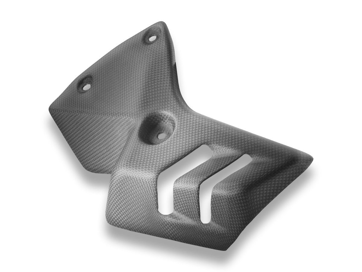 Ducati XDIAVEL V4 Left Exhaust Cover Matte Carbon
