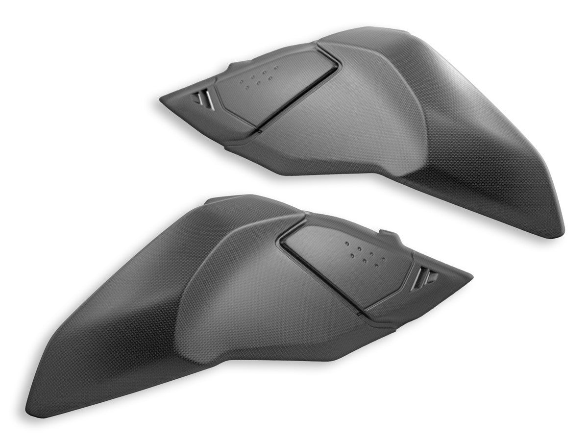 Ducati Hypermotard 698 Mono Matt Carbon Tank Side Covers
