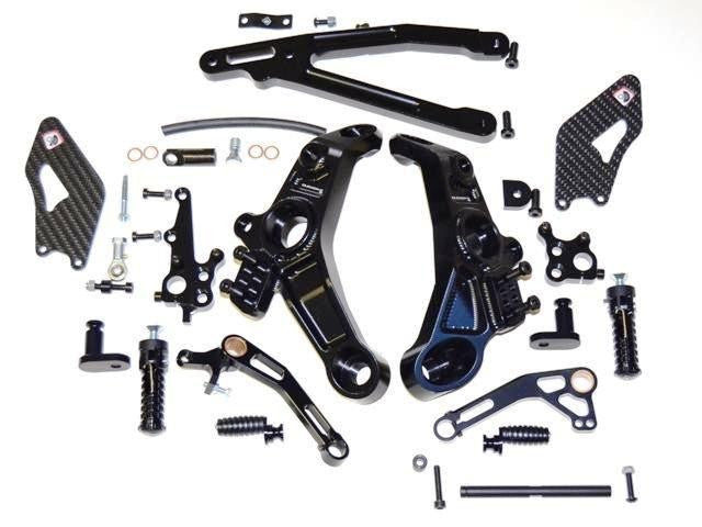 PRM1201 Pilot Adjustable Rearset M821/1200