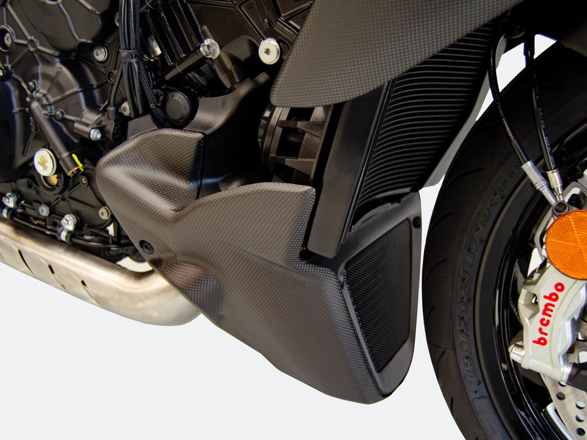 CRB82O Diavel V4 Front Toe Cap Matt Carbon