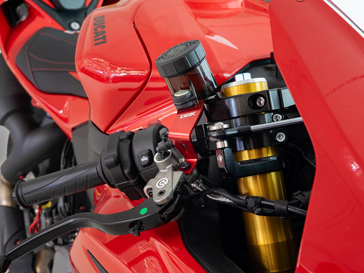STA26 - PANIGALE V2 MY25 RACING BRAKE FLUID RESERVOIR BRACKET