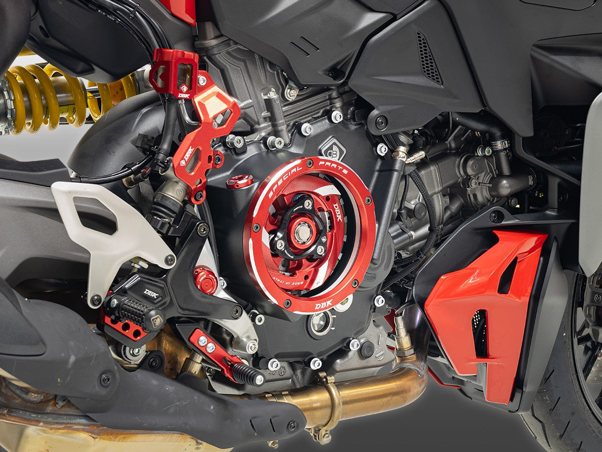 Ccdv18 Ducati V2 Clear Clutch Cover