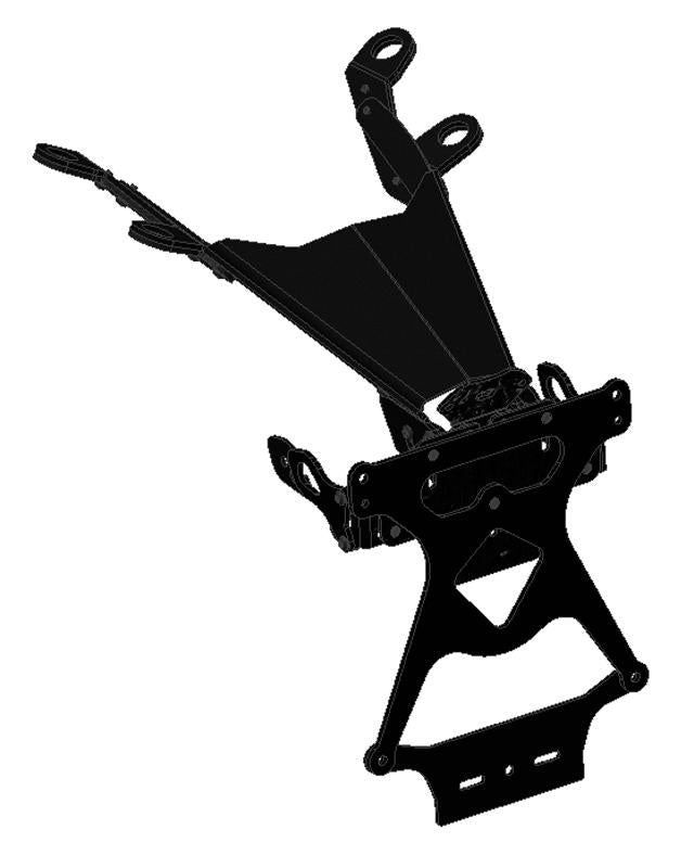 PRT06 - M821 ADJUSTABLE LICENSE PLATE HOLDER