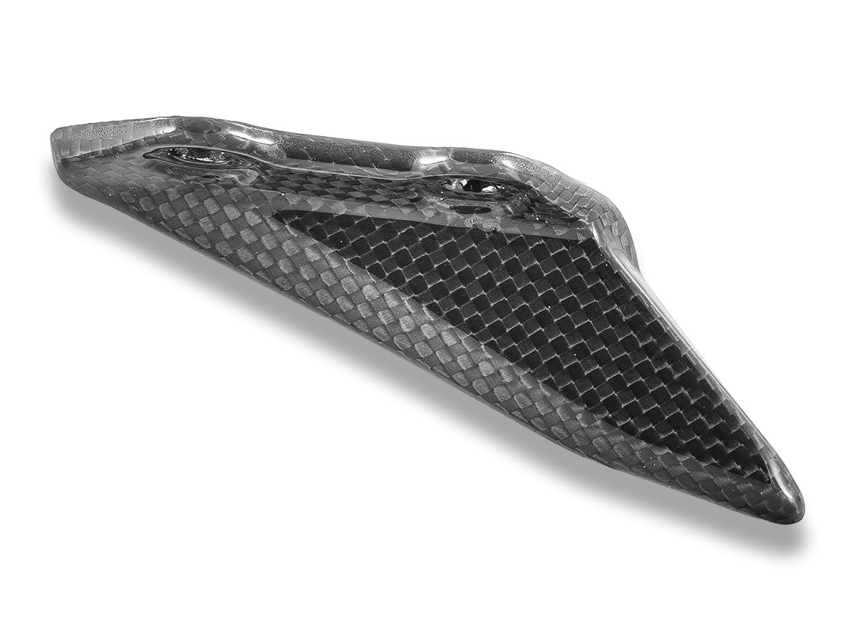 CRB220L - PANIGALE/SF V4 MY25 GLOSSY CARBON CHAIN GUARD LOWER