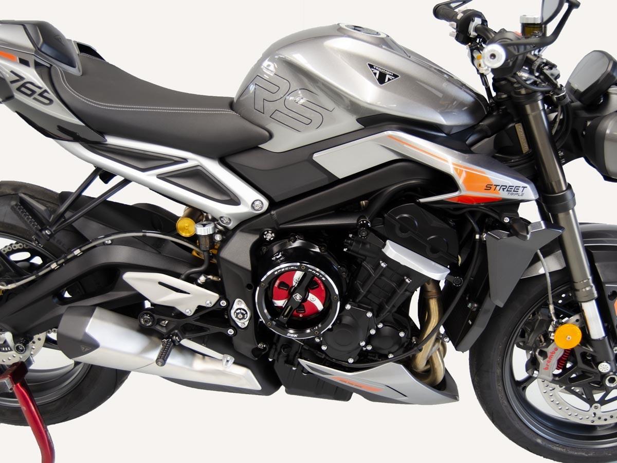 CCDV13 - TRIUMPH 765 CLEAR CLUTCH COVER OIL BATH 3D-EVO