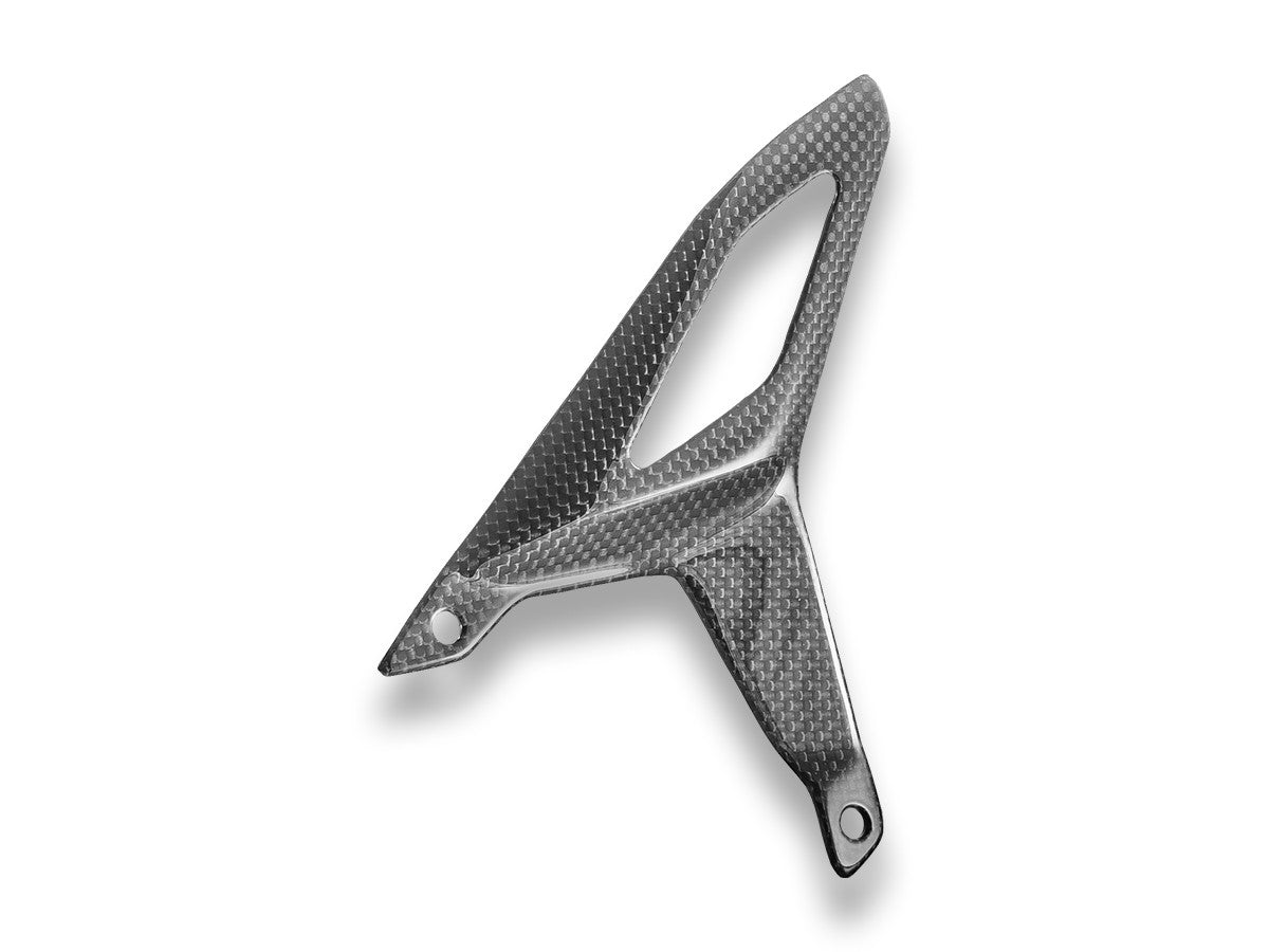 CRB270L Streetfighter V4 MY2025 Glossy Carbon Heel Guards