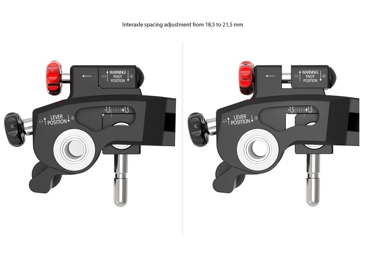 L38 ULTIMATE  - V100 BRAKE + CLUTCH LEVERS DOUBLE ADJUSTMENT