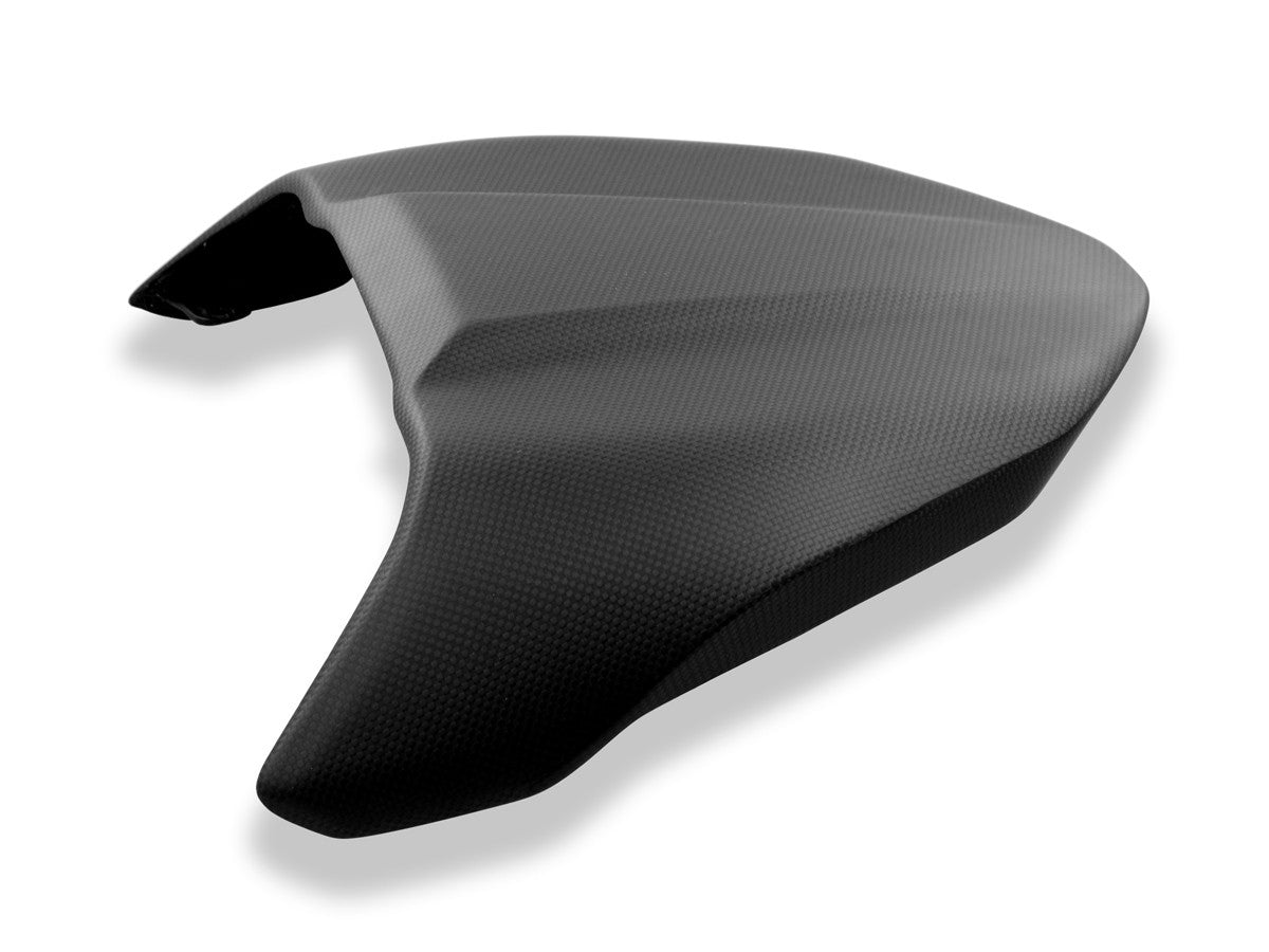 CRB74O Diavel V4 Matt Carbon Passenger Seat Cover