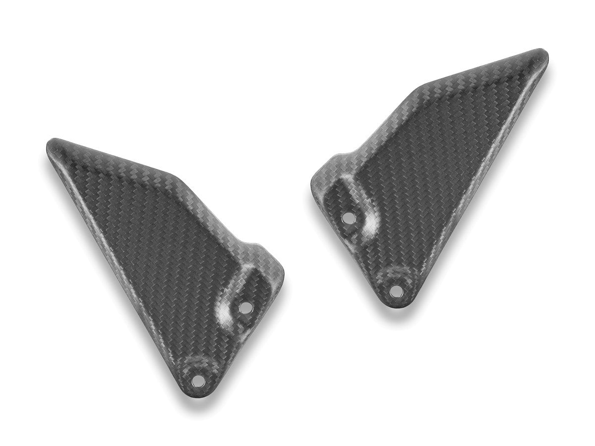 CRB218O - KTM 990 DUKE HEEL GUARDS MATT CARBON