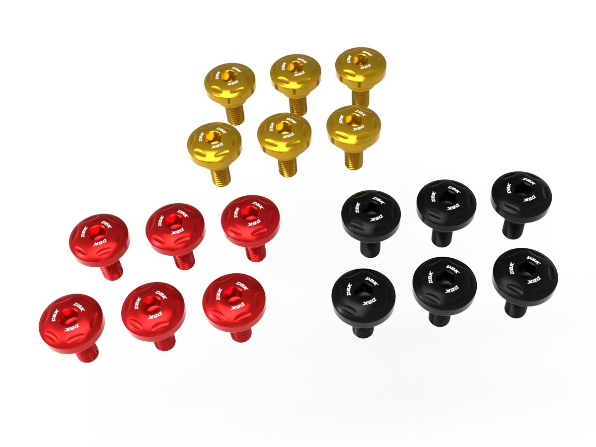 KVT83 - HM 698 FRONT FORK COVERS SCREWS KIT