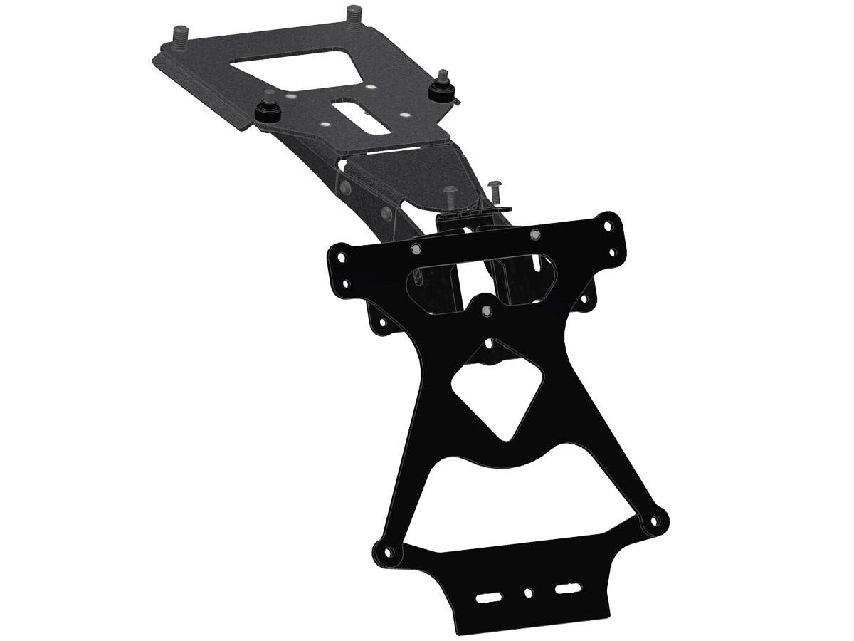 PRT09 - SCRAMBLER  ADJUSTABLE LICENSE PLATE HOLDER
