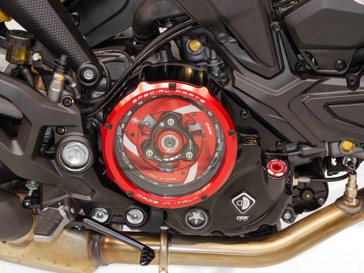 CCDV10 - M937 3D-EVO CLEAR CLUTCH COVER OIL BATH