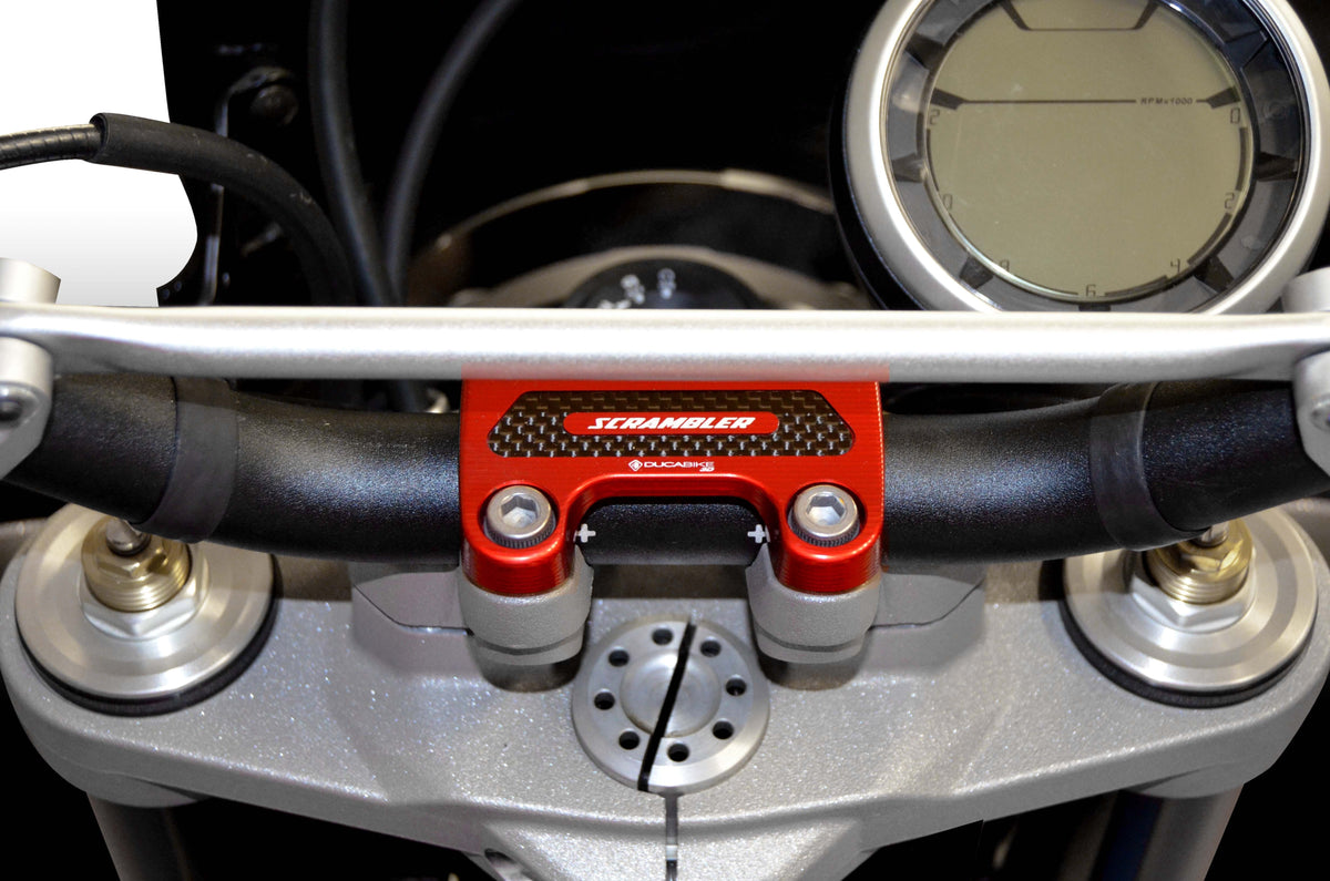 BM12 HANDLEBAR CLAMP SCRAMBLER D28mm