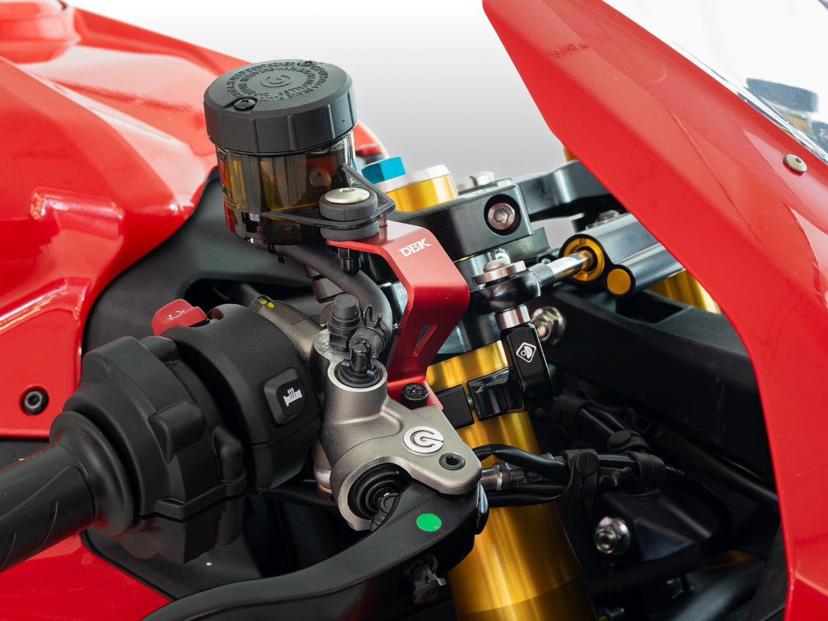 STA26 - PANIGALE V2 MY25 RACING BRAKE FLUID RESERVOIR BRACKET