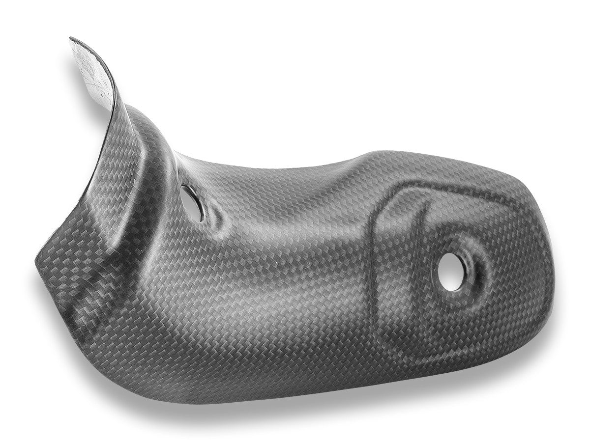 CRB222O - MTS V4 MY25 MATT CARBON EXHAUST GUARD LOWER