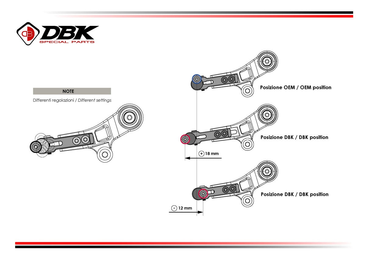RPLC30 - BMW R1300GS ADJUSTABLE GEAR LEVER