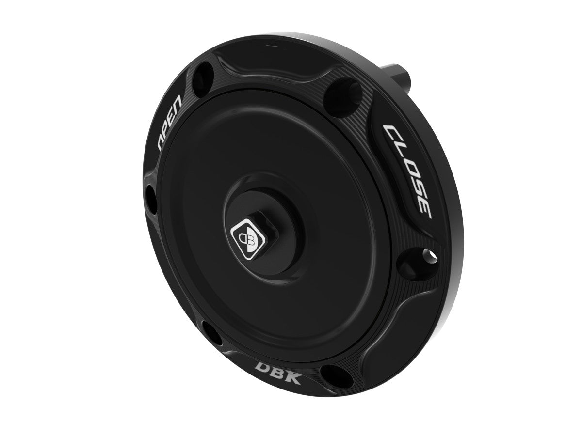 Ducabike DBK Aprilia Quick Release Fuel Tank Cap - Black / Black