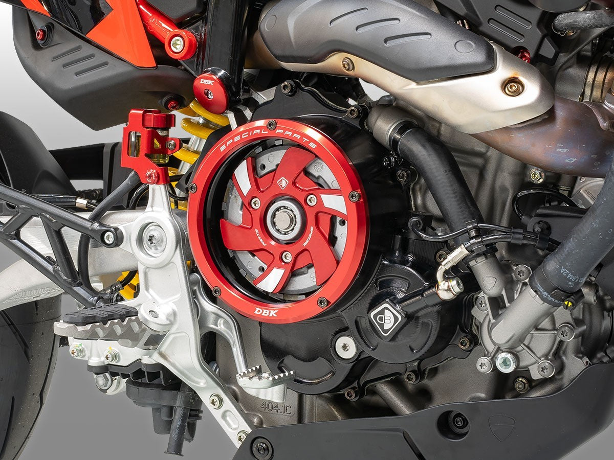CCDV15 - DUCATI HM 698 MONO CLEAR CLUTCH COVER 3D-EVO