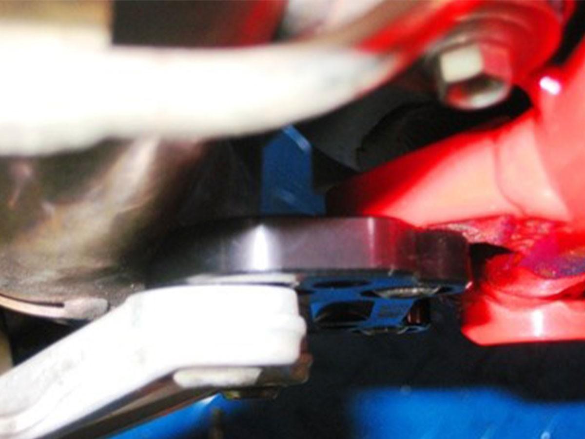 PAP01D - ADJUSTABLE REAR SETS SUPPORTS 848 / 1098 / 1198