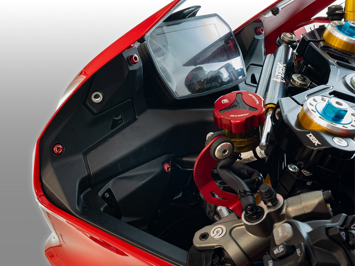 KVT114 - PANIGALE V2 MY 2025 DASHBOARD SCREWS KIT