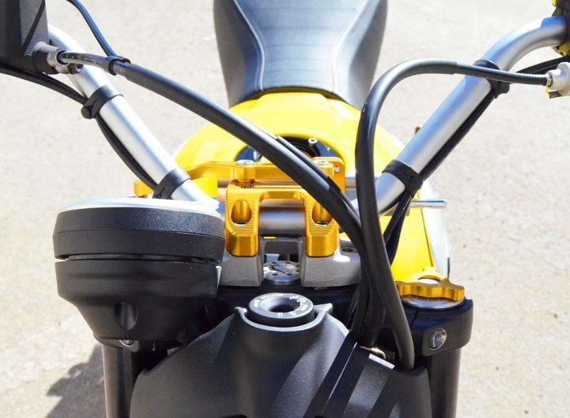 SAS08 - KIT MOUNT STEERING DAMPER SCRAMBLER