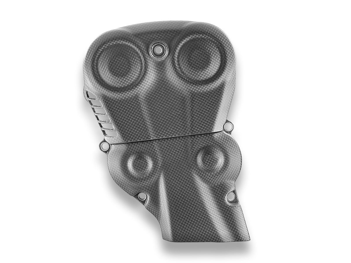 CRB195O - HM 950 MATT CARBON BELT COVERS