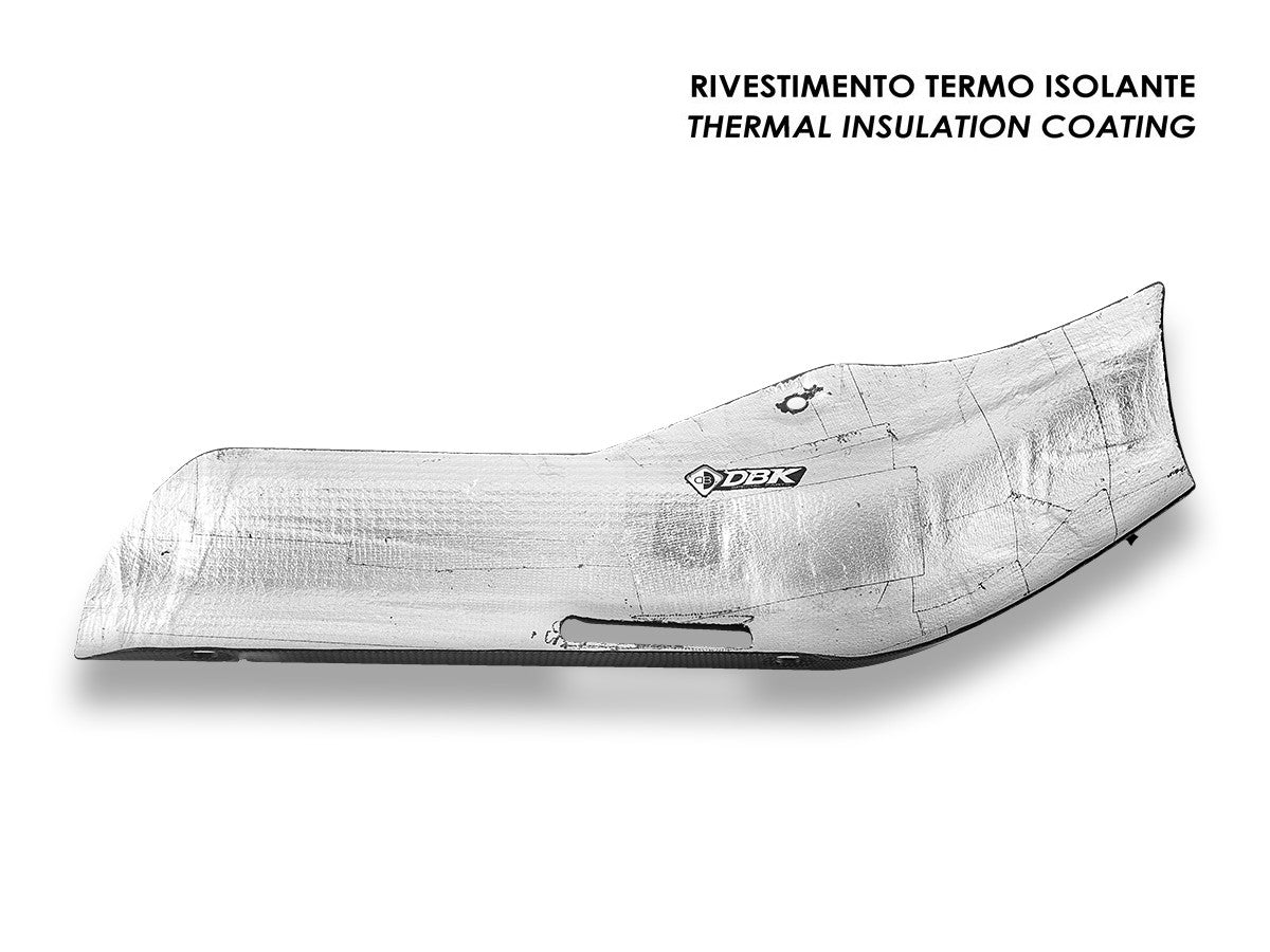 CRB223O MTS V4 Pikes Peak MY25 Matt Carbon Exhaust Guard Upper