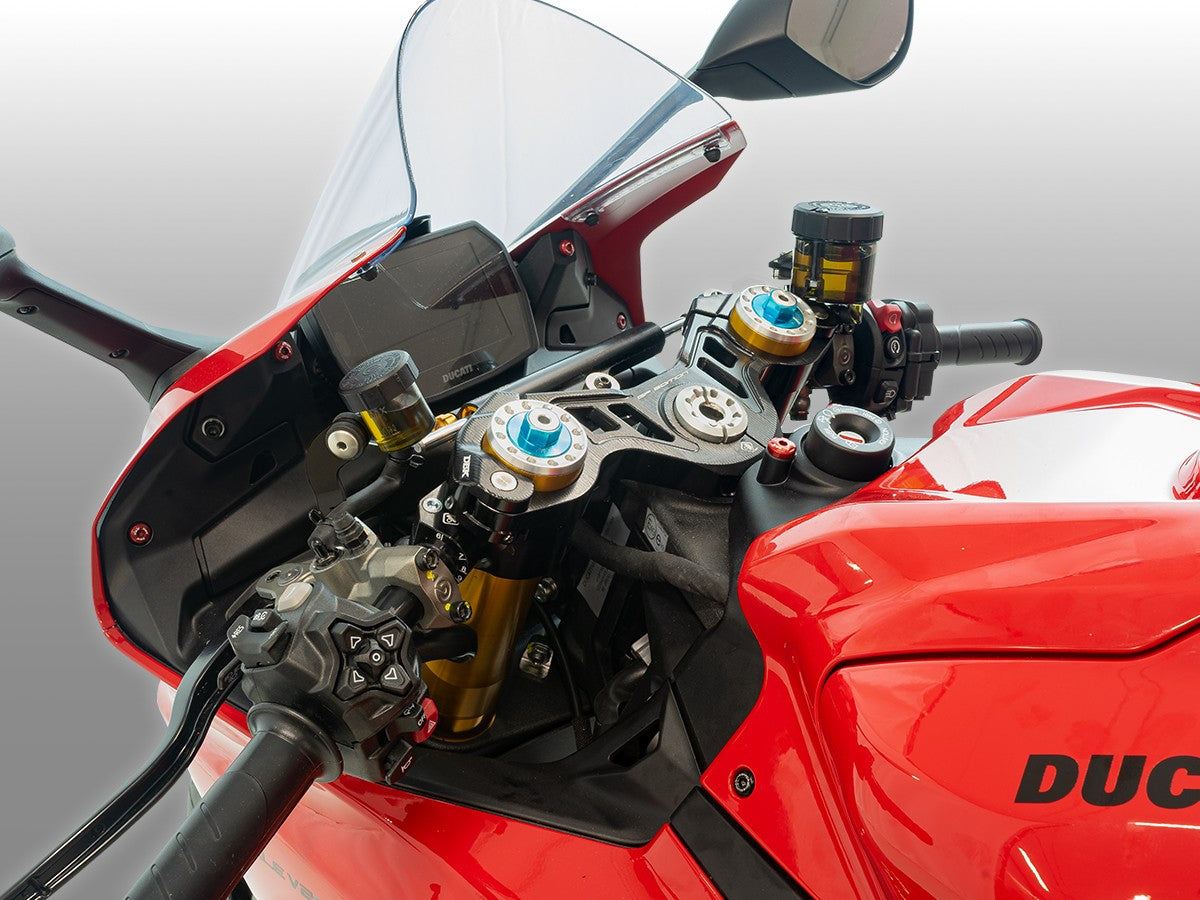 MPSS01 - PANIGALE V2 MY 2025 CLAMPS FOR MOUNTING RACING HALF-HANDLEBARS
