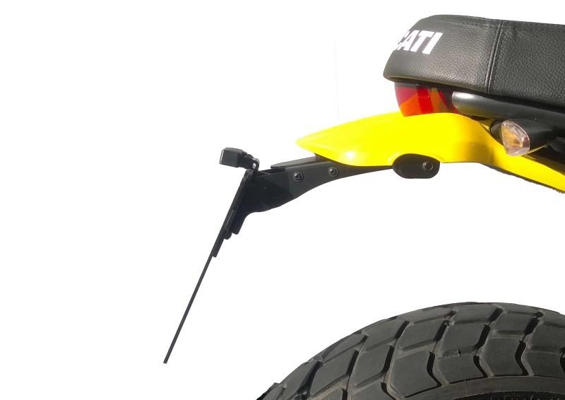 PRT09 - SCRAMBLER  ADJUSTABLE LICENSE PLATE HOLDER