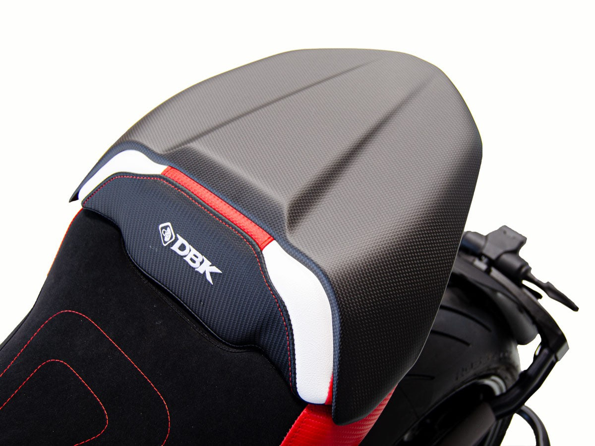CRB74O Diavel V4 Matt Carbon Passenger Seat Cover