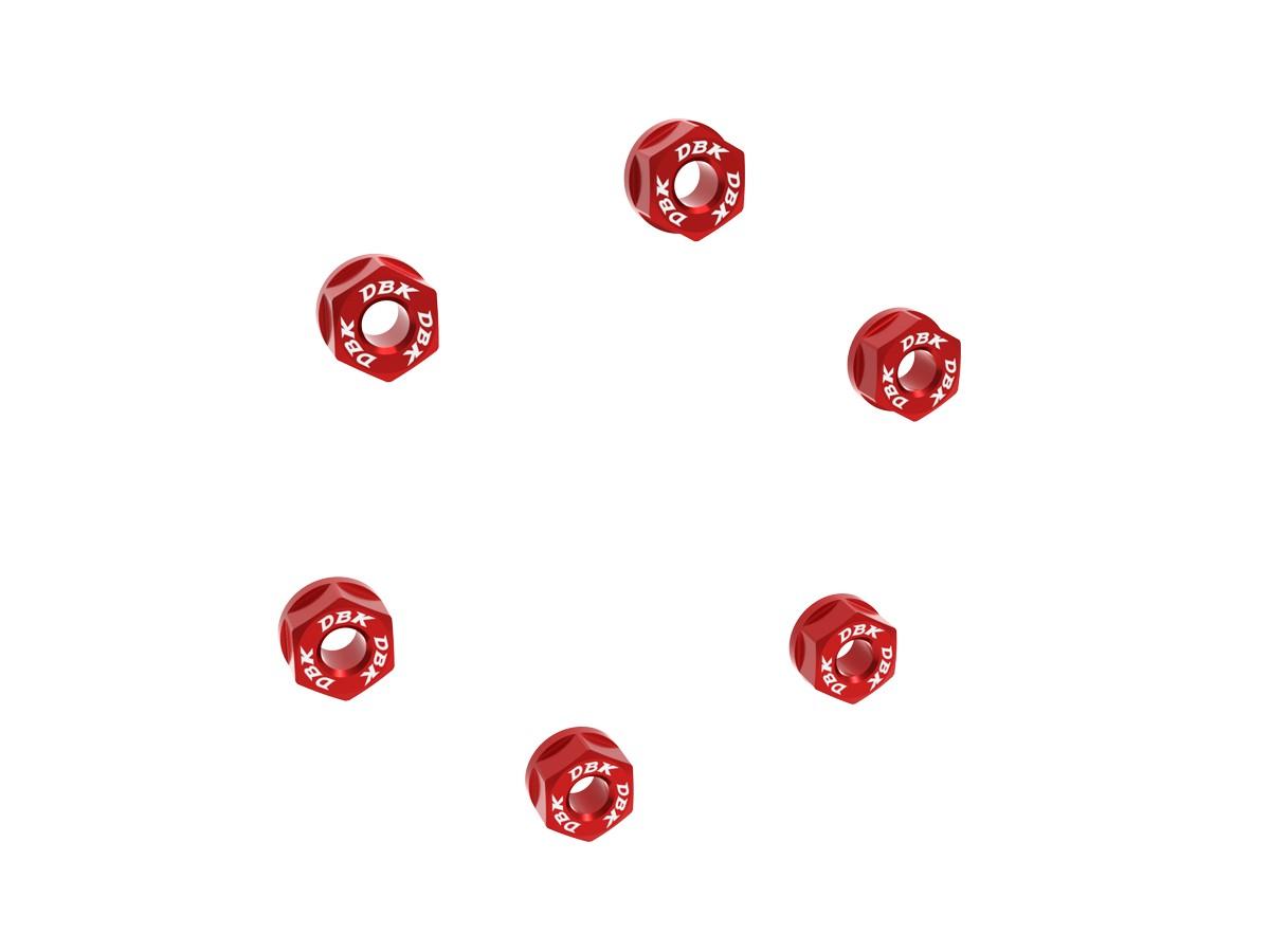 6DSB03 - NUTS SET REAR SPROCKET CARRIER