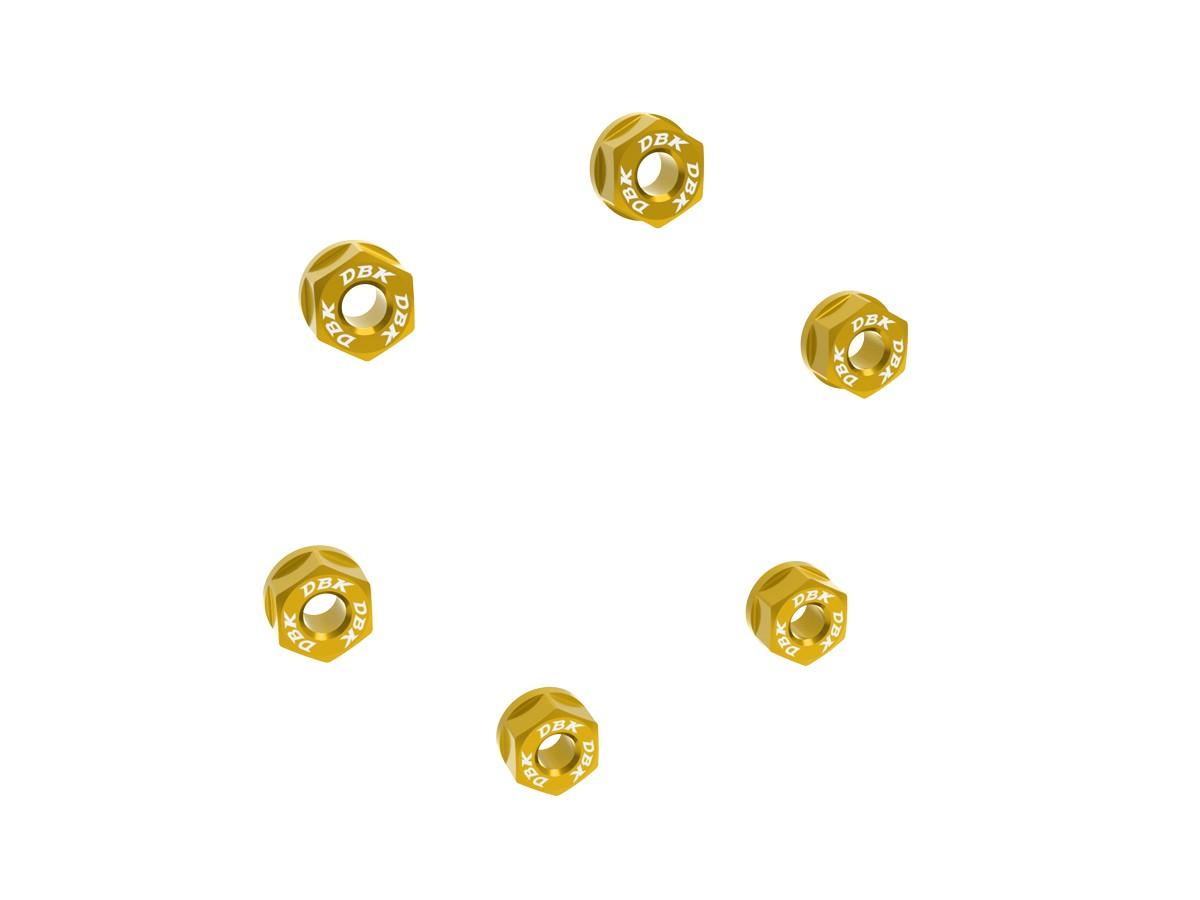 6DSB03 - NUTS SET REAR SPROCKET CARRIER