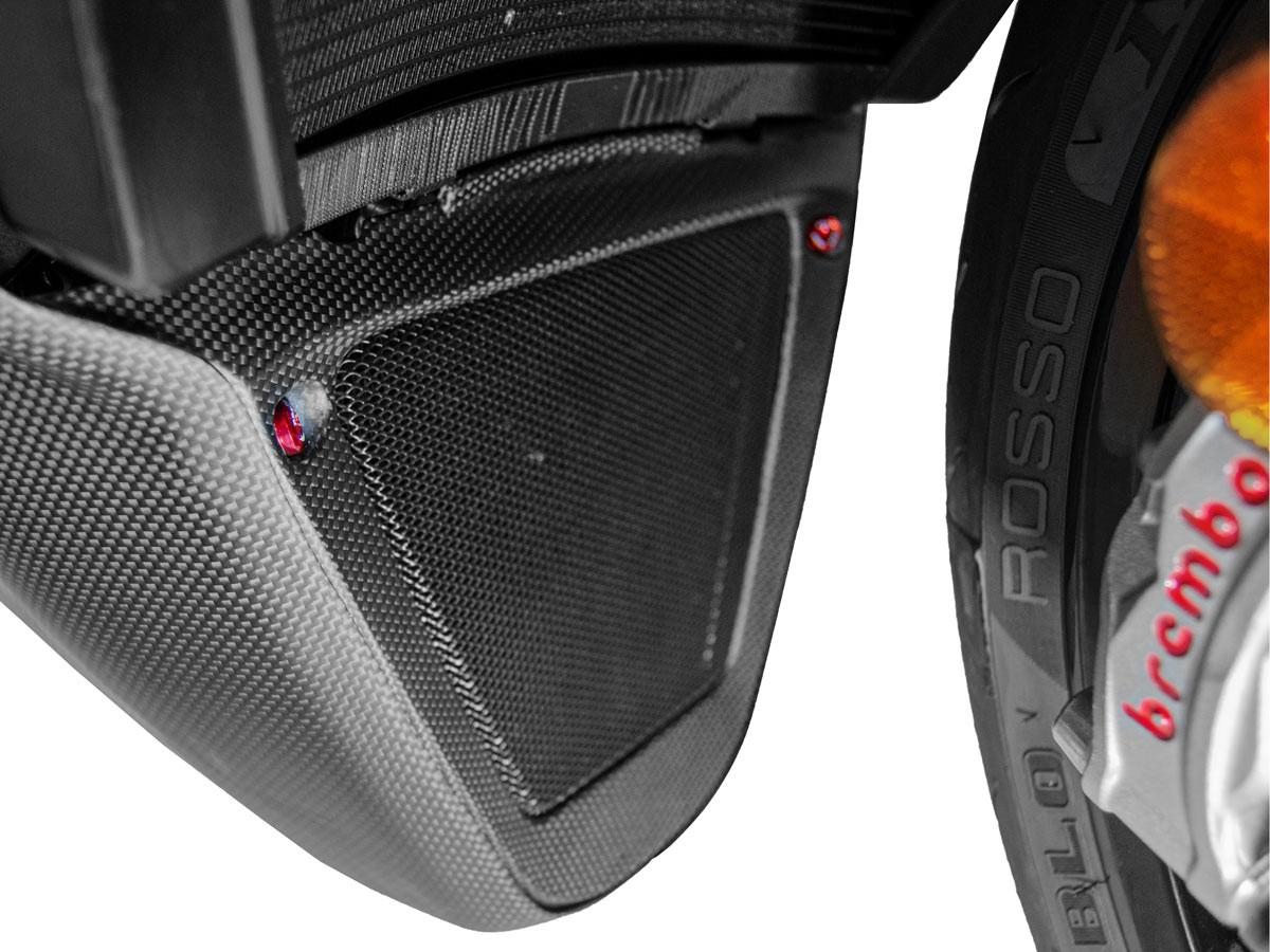 KVT50 - DIAVEL V4 RADIATOR LOWER COVER SCREW KIT