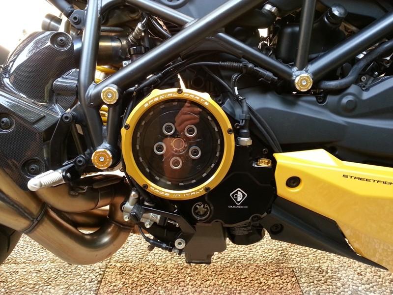 CCDV01 - CLEAR CLUTCH COVER OIL BATH