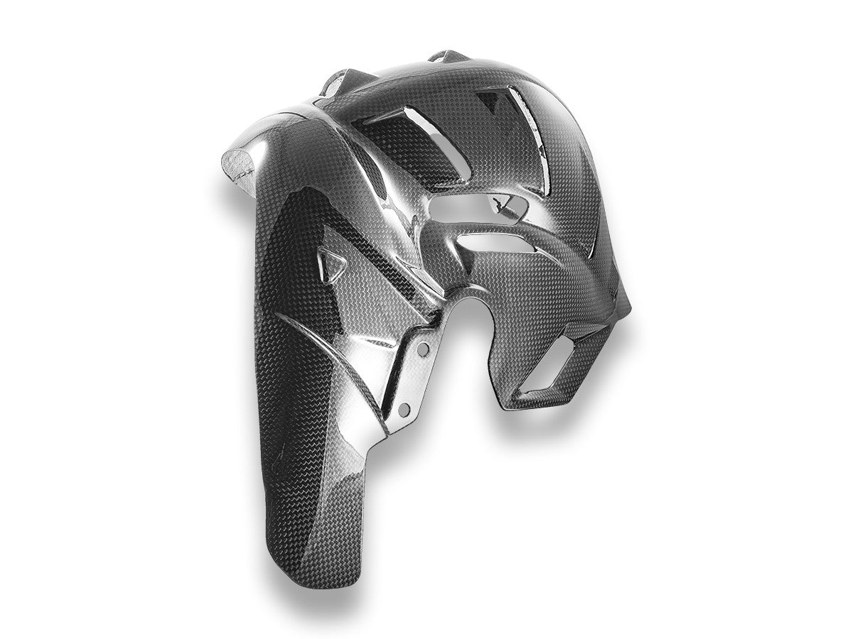 CRB255L Panigale V4 (2025) Glossy Carbon Exhaust Cover "Air"