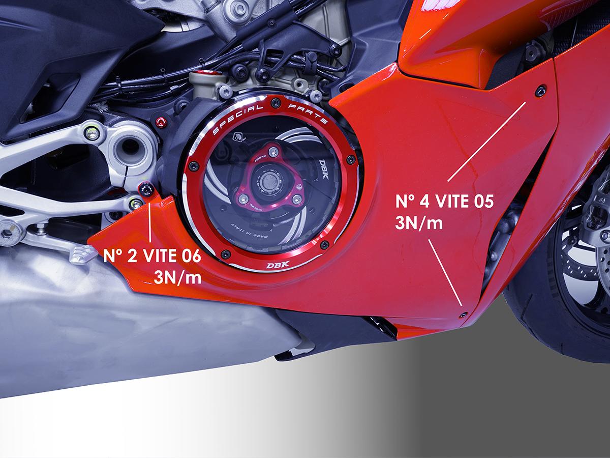 KVT100 Panigale V4 MY 2025 Fairing Screws Kit