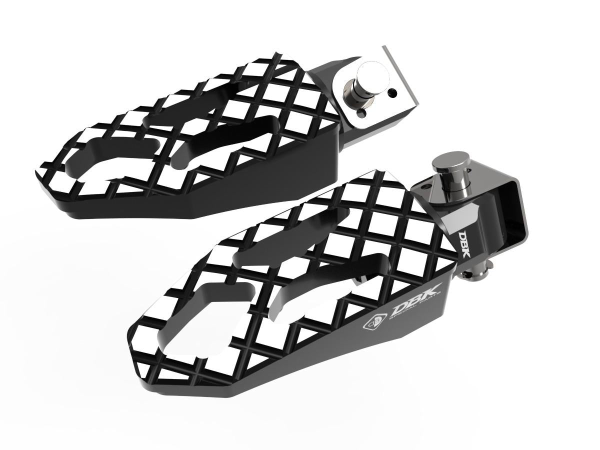 KPDM10 - BMW R1300GS TOURING PASSENGER FOOTPEGS KIT