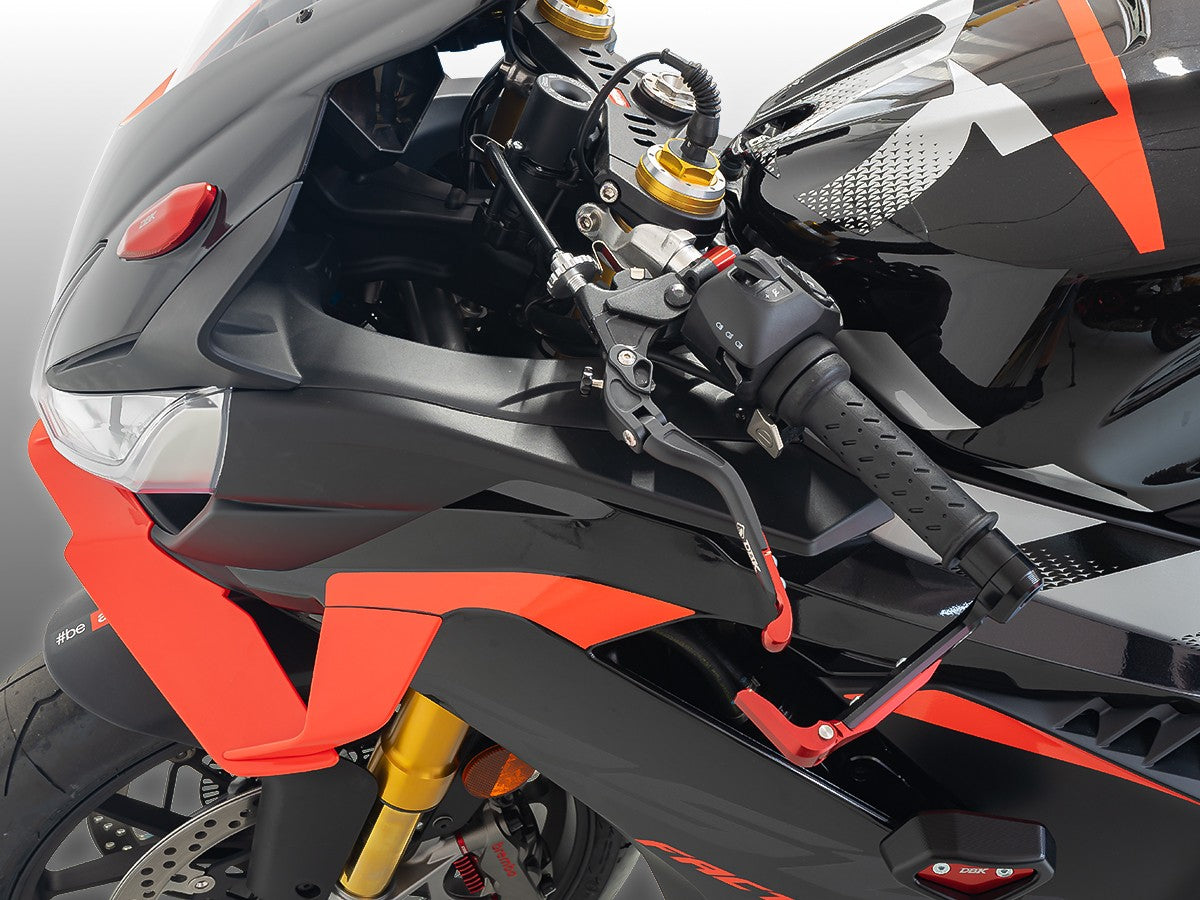 EVO Adjustable Brake & Clutch Lever Kit For Aprilia
