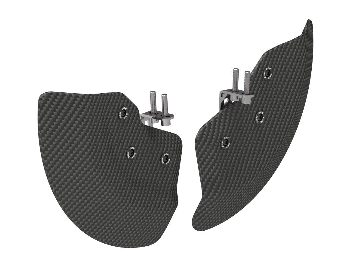 Ducati Front Aerodynamic Deflector Kit Ohlins Forks