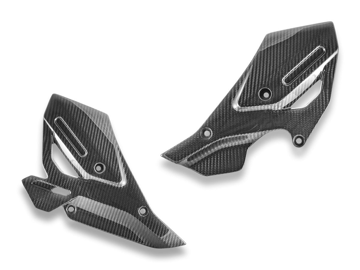 CRB246L BMW R1300GS Adventure Glossy Carbon Heel Guards