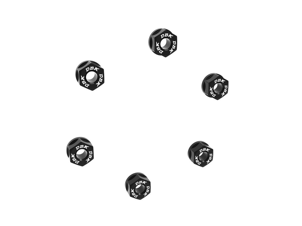 6DSB04 - NUTS SET REAR SPROCKET CARRIER M8x1.25