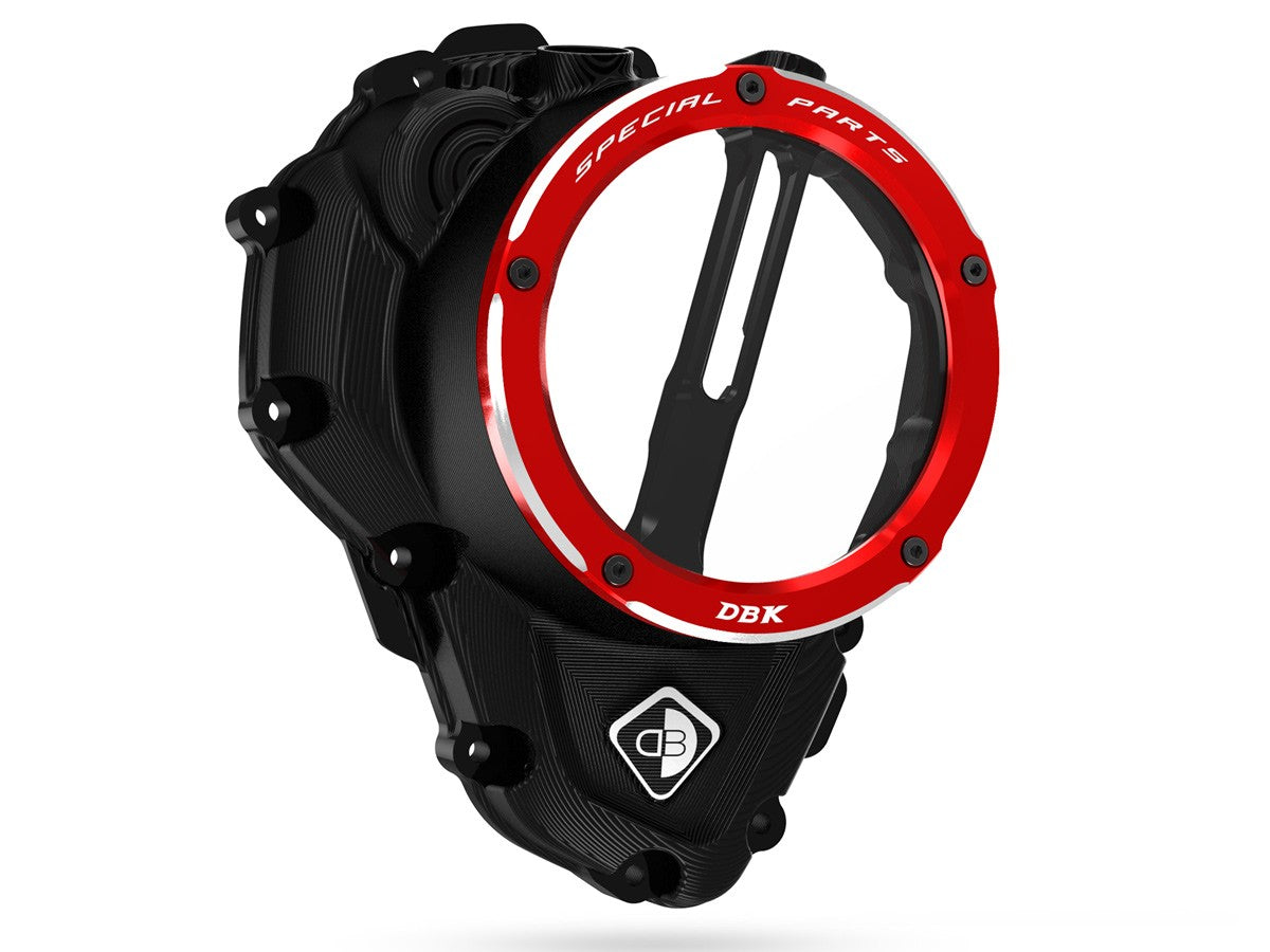 CCDV16 - TRIUMPH CLEAR CLUTCH COVER OIL BATH 3D-EVO