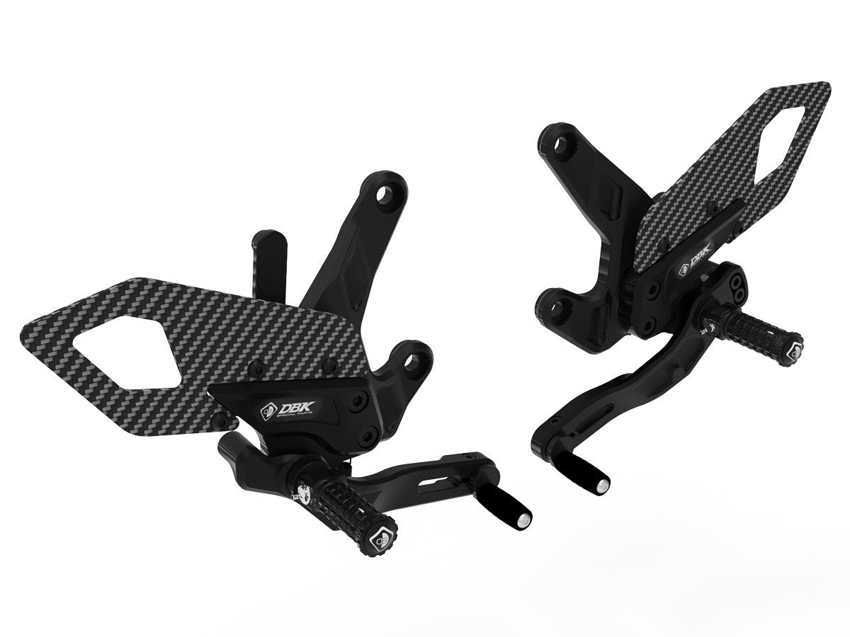 PRKTM01 - KTM 990 DUKE ADJUSTABLE PILOT REARSETS KIT